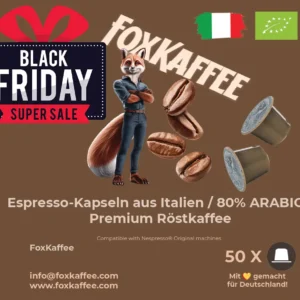 Kaffeekapseln - 50 Stück