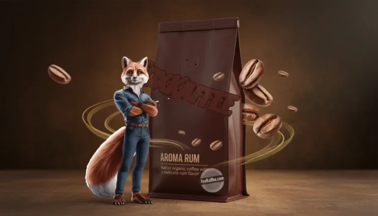 Aroma Rum – Italienischer Bio-Kaffee mit feinem Rum-Geschmack