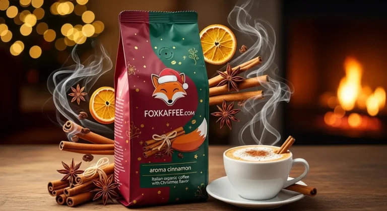 Aroma Zimt – Italienischer Bio-Kaffee mit weihnachtlichem Geschmack
